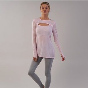 BNWT Gymshark Cut Out Long Sleeve Top